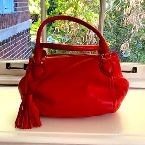 JCrew Leather Satchel Handbag